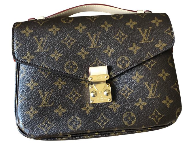 Louis Vuitton LV Metis new Brown Leather  ref.157135