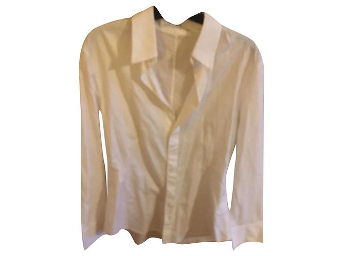 Camisa Yohji Yamamoto de algodón blanco
