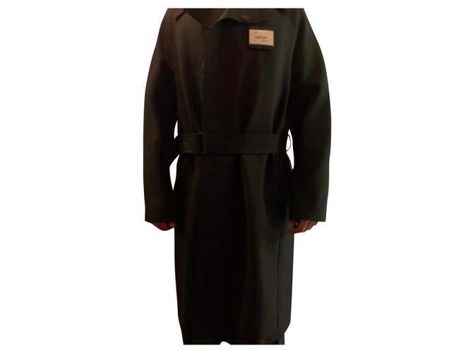 Lanvin Men Coats Outerwear Black Cloth  ref.157260