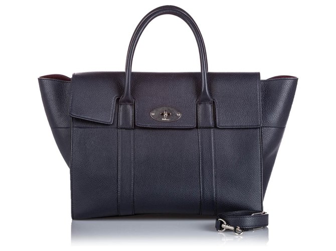 Mulberry Black Small New Bayswater Satchel Leather  ref.157279