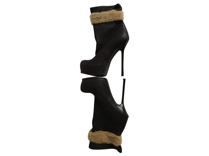 ysl ankle boots