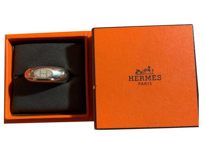 Hermès Ringe Silber Geld  ref.157374