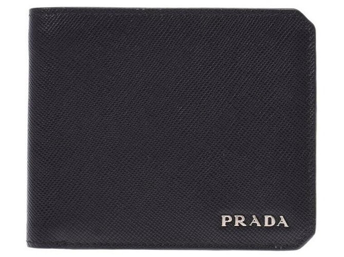 Prada Goods Black Leather  ref.157676