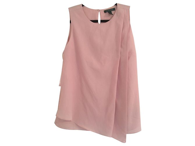 Ralph Lauren Wickelbluse Rosa Pink