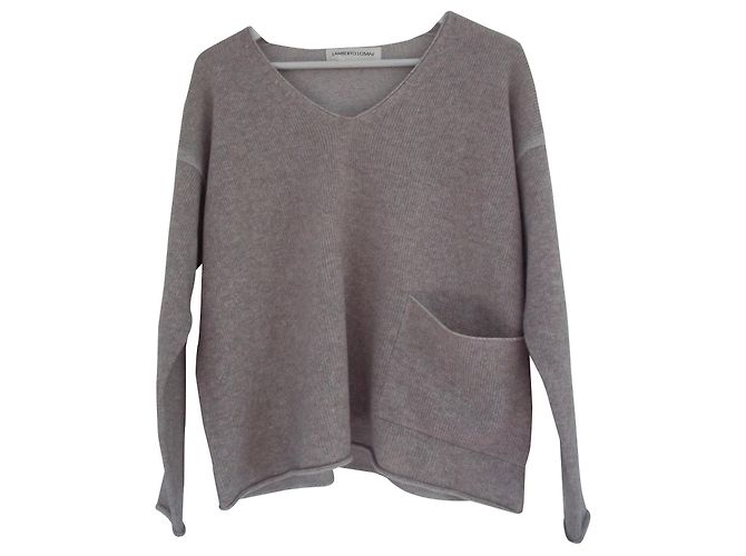 Lamberto Losani Strickwaren Beige Kaschmir