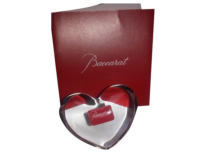 corazón zinzin de Baccarat Blanco
