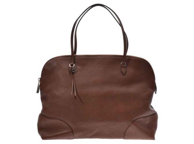 Gucci handbag Brown  ref.158159