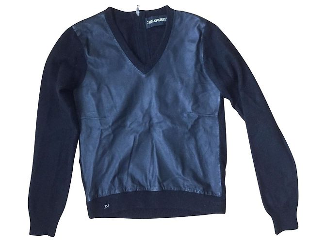 Kaschmirpullover Zadig & Voltaire Schwarz 