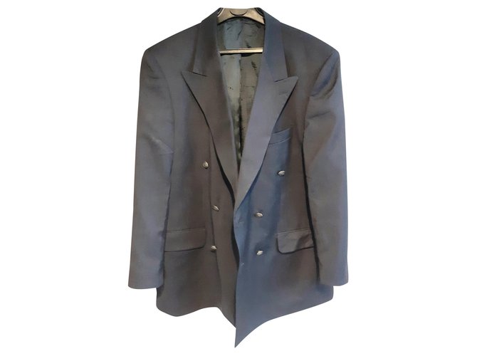 Carven Blazer Blue Wool  ref.158249