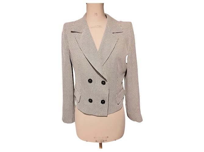 Max Mara Crossover Jacke Beige Viscose