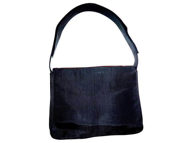 Loewe Handbags Black Synthetic  ref.158316