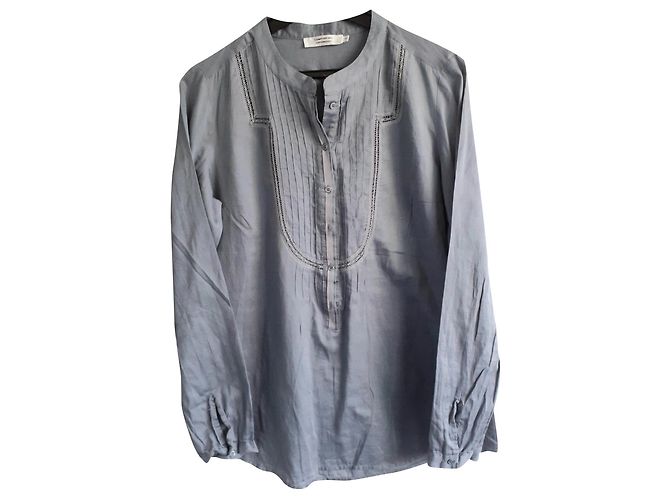 Comptoir Des Cotonniers Blusa de Lyocell Gris