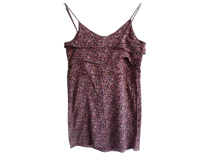 Abito floreale The Kooples in cotone e viscosa Multicolore