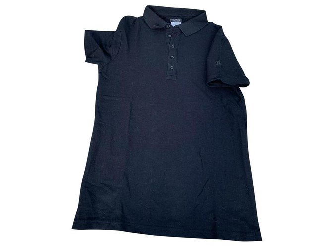Chanel uniforme Coton Noir  ref.158342