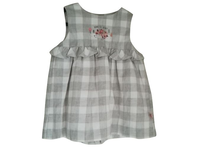 Autre Marque Robe neuve Cadet Roussel 12 mois Gris