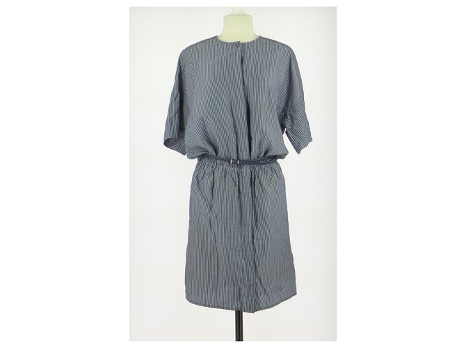 Sessun robe Navy blue Lyocell  ref.158561