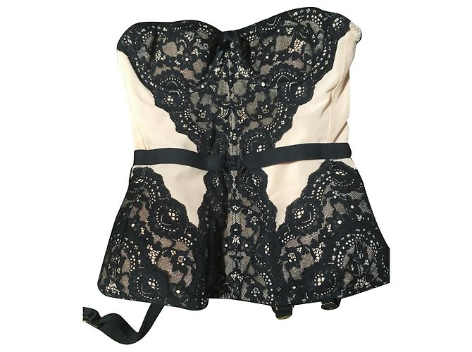 CORSET AGENT PROVOCATEUR Noir Rose