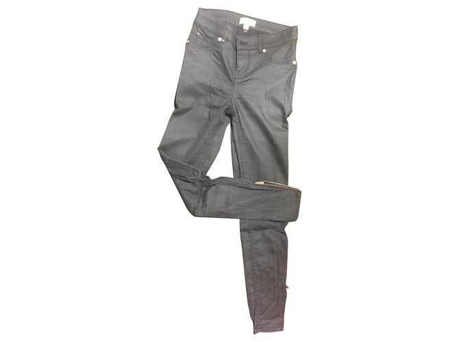 Pantalon slim TED BAKER Coton Noir  ref.158571