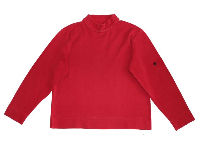 Stone Island Sweaters Red Wool Nylon  ref.158629