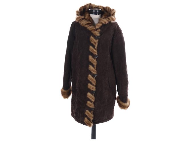 Dennis Basso Coats, Outerwear Brown
