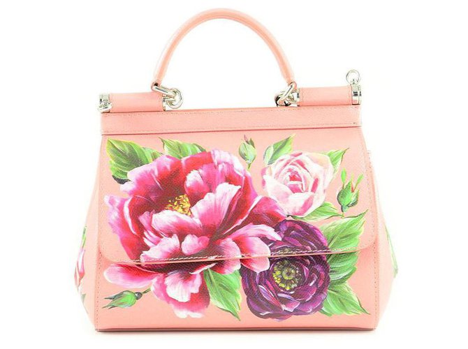 Dolce & Gabbana Dolce e Gabbana handbag new Pink Leather  ref.158716