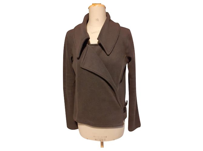 Ikks Fleece Bikerjacke Grau