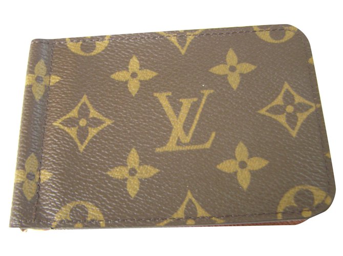 Louis Vuitton Brieftasche Kartenhalter Braun Synthetisch  ref.158897