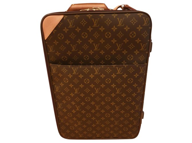 Suitcase Pegase 55 Louis Vuitton monogram canvas Trolley
