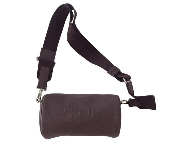 Christian Dior Dior Roller Taupe Leather  ref.159145