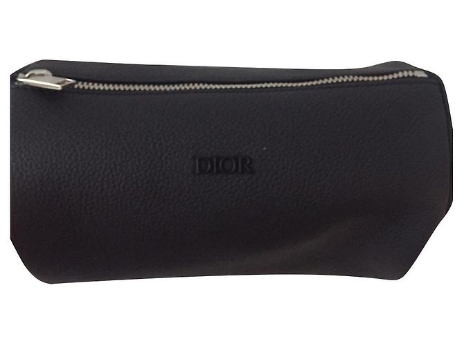 Borsa Dior Roller Bowling in pelle nera Nero