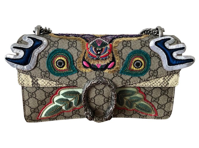 New Gucci Dionysus bag Multiple colors Python  ref.159158