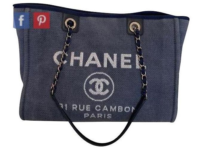 Trendy CC Chanel devill midnight blue Azul