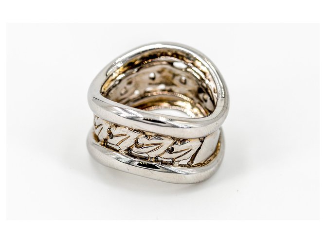 Autre Marque Ringe Silber Weißgold  ref.159255