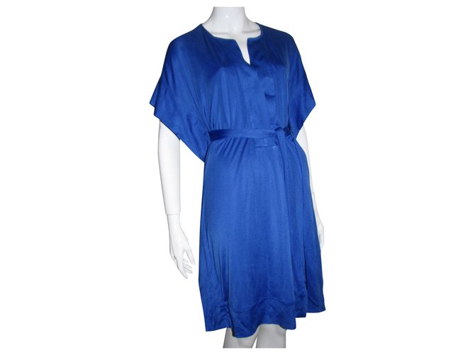 diane von furstenberg blue dress