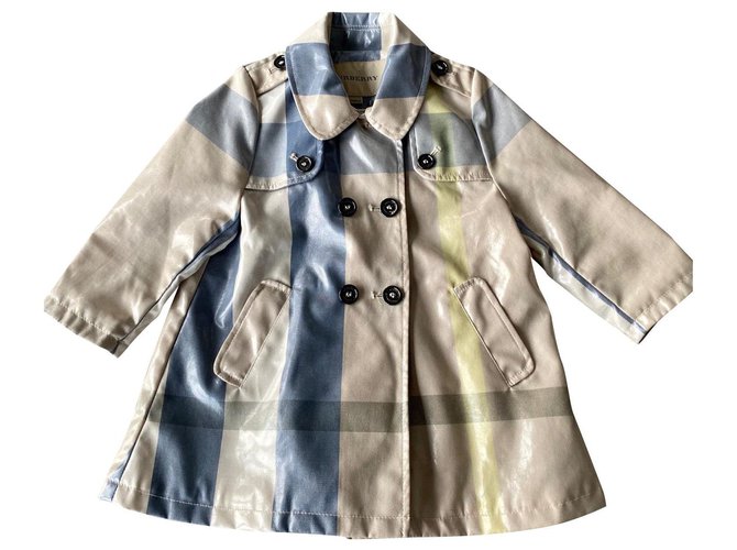 Burberry Girl Coats outerwear Multiple colors Cotton Acrylic  ref.159534