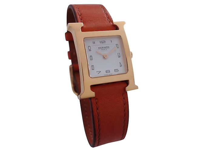 Hermès UHRZEIT H HERMES PM Orange