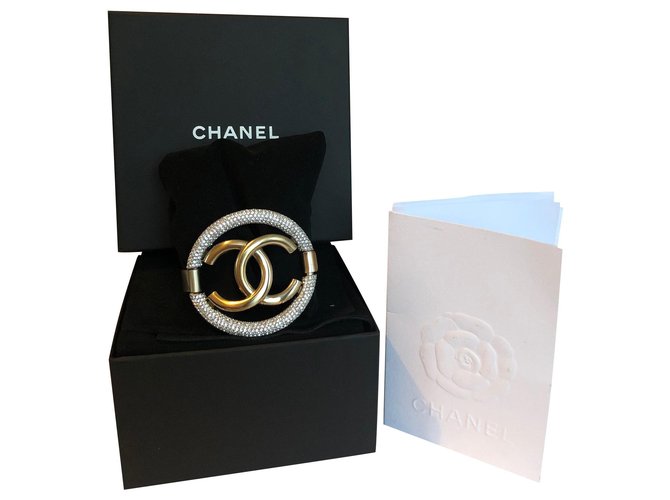 Chanel Armbänder Golden Metall  ref.159555