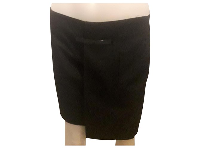 Gucci Black skirt Polyester  ref.159687