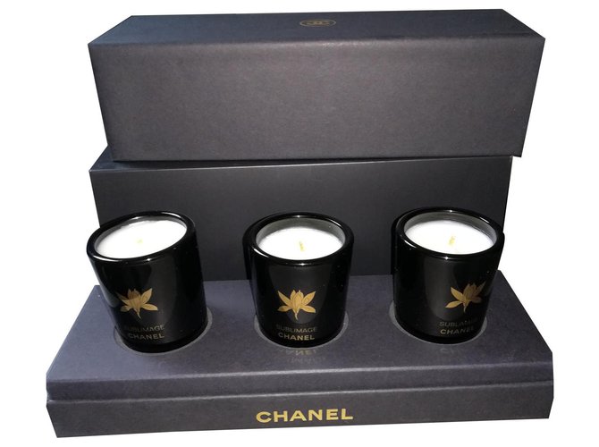 Chanel Cadeaux VIP Verre Noir  ref.159784