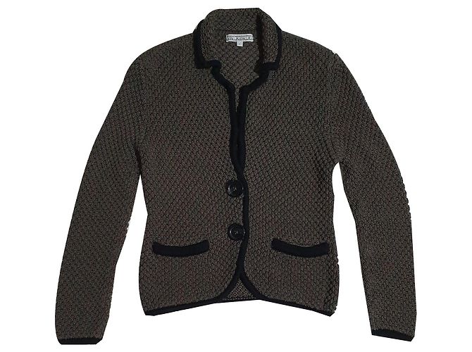 Dagmar Strickjacke aus Baumwolle Mehrfarben