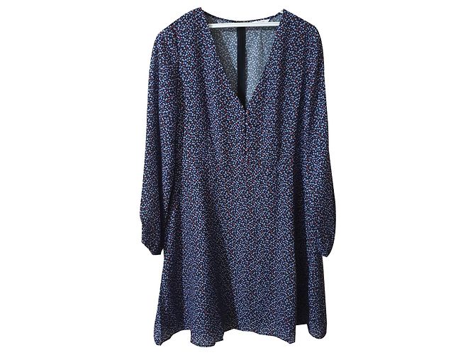 Envii Kleid Mehrfarbig aus Polyester Größe S Mehrfarben