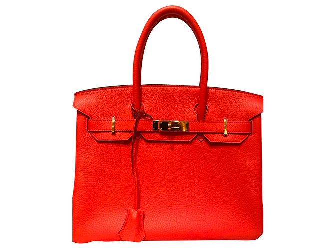 Hermès Birkin Laranja