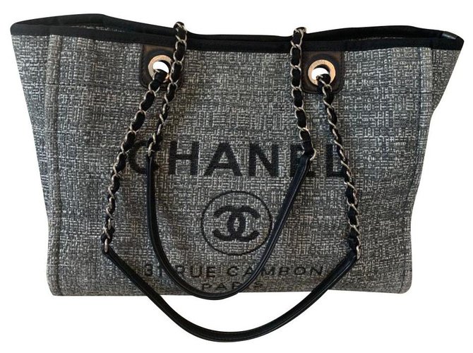 Chanel Coton Gris  ref.159944