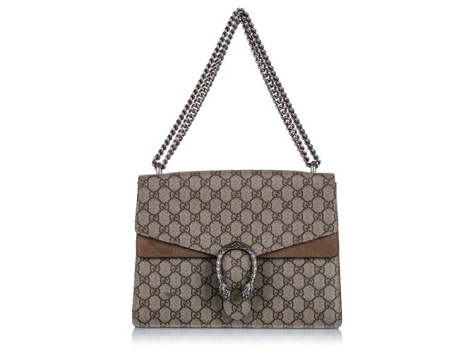gucci gg supreme medium dionysus shoulder bag