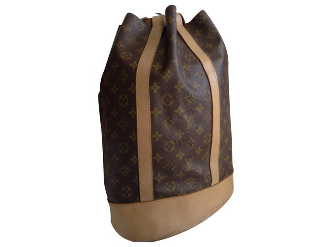 Noe Louis Vuitton duffle bag Brown Cloth  ref.160089