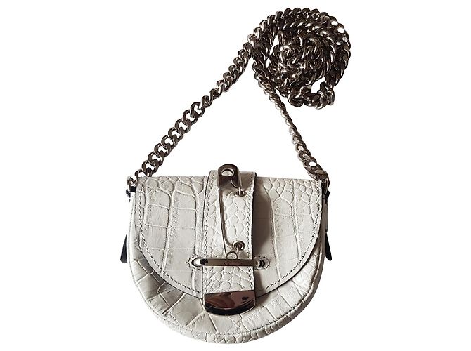 Delphine Delafon Borse Argento Bianco