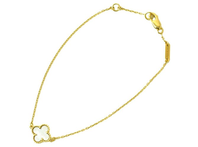 Van Cleef & Arpels Sweet Alhambra Chain Amarillo Oro amarillo  ref.160187