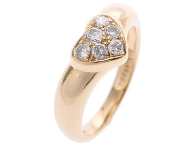 TIFFANY & CO. anel vintage Dourado Banhado a ouro  ref.160190