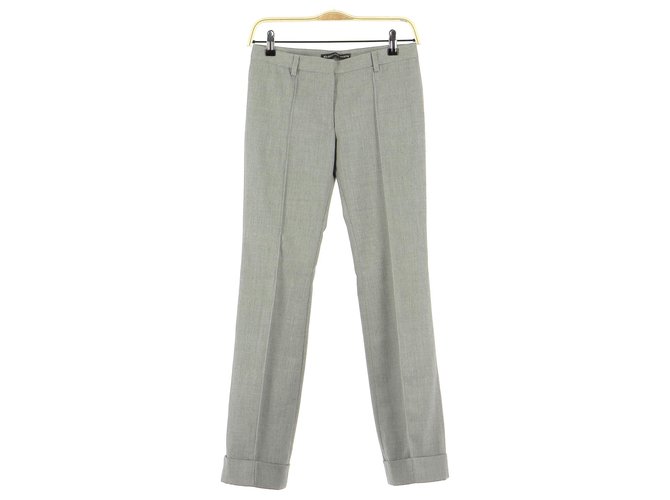 Balenciaga Trousers Grey Polyester  ref.160302