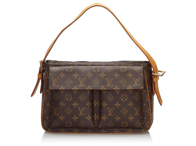 Louis Vuitton Brown Monogram Viva Cite GM Cloth ref.878263 - Joli Closet